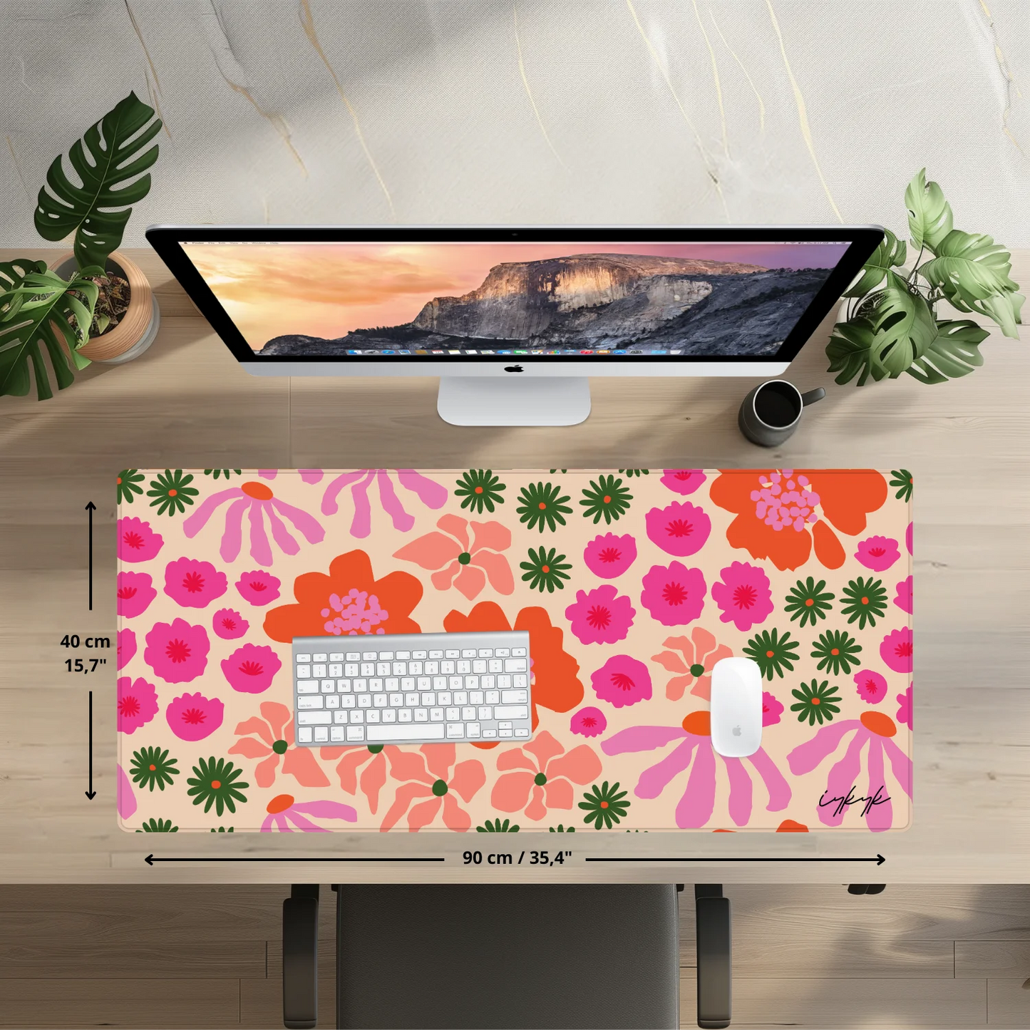 Bureaumat - Bold Flowers Multi