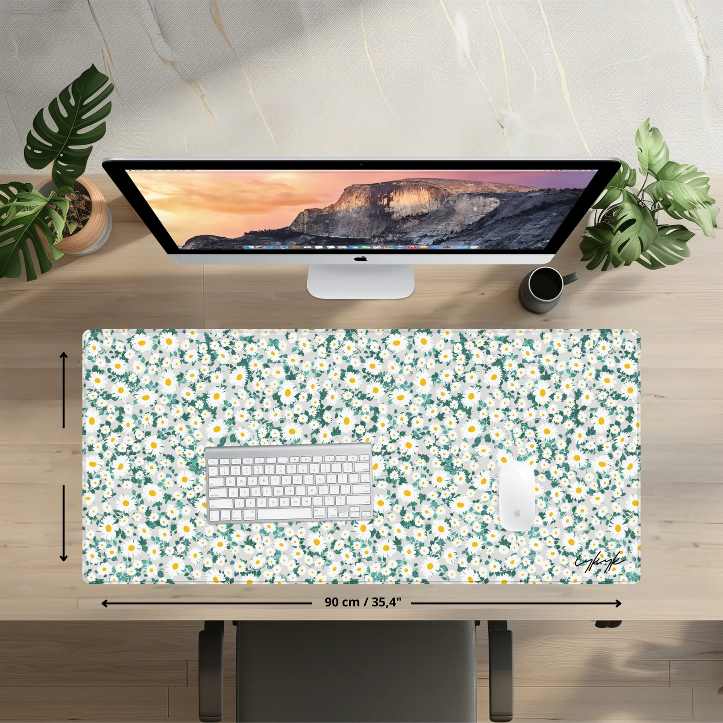 Bureaumat - Flowerbomb White
