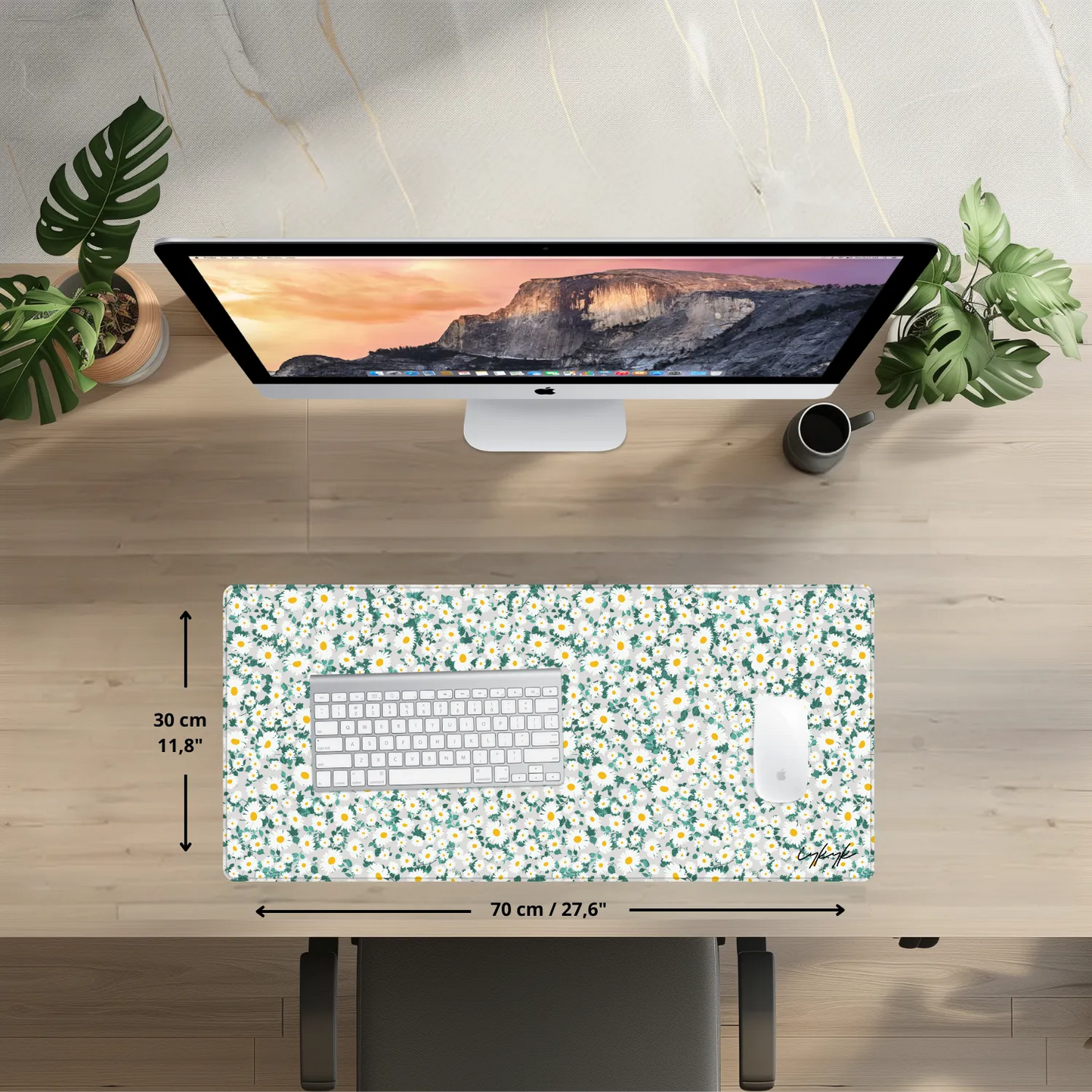 Bureaumat - Flowerbomb White