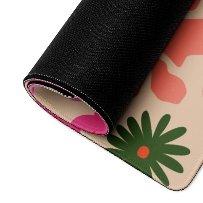 Bureaumat - Bold Flowers Pink