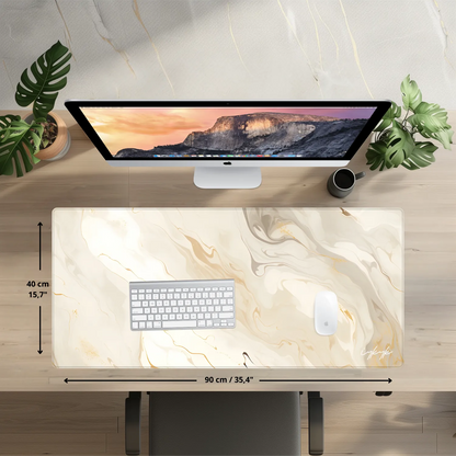 Bureaumat Marble Beige