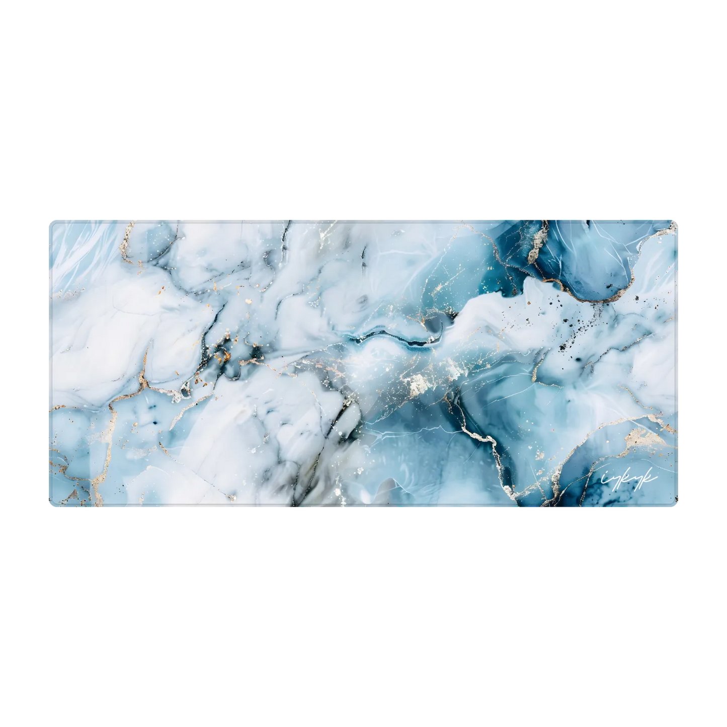 Bureaumat Marble Blue