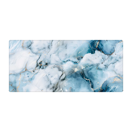 Bureaumat Marble Blue