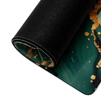 Bureaumat Marble Green Gold