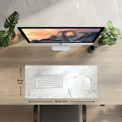 Bureaumat - Marble Misty White