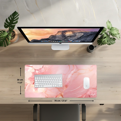 Bureaumat Marble Pink