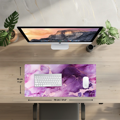 Bureaumat Marble Purple